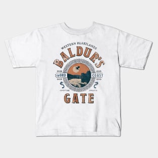 Adventure Awaits baldurs gate 3 Kids T-Shirt